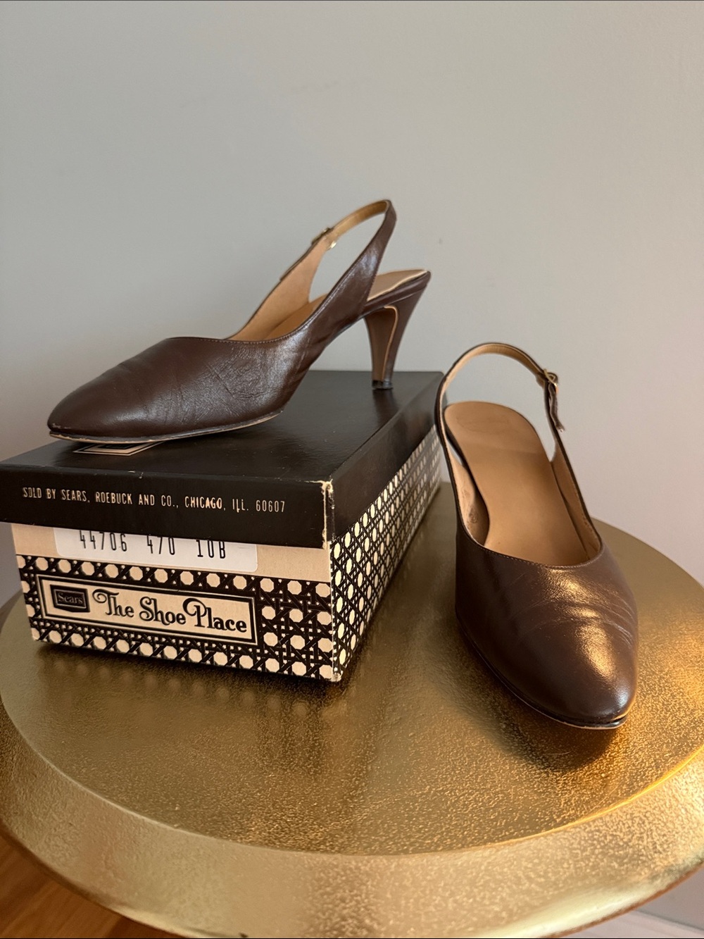 Vintage Brown Heels